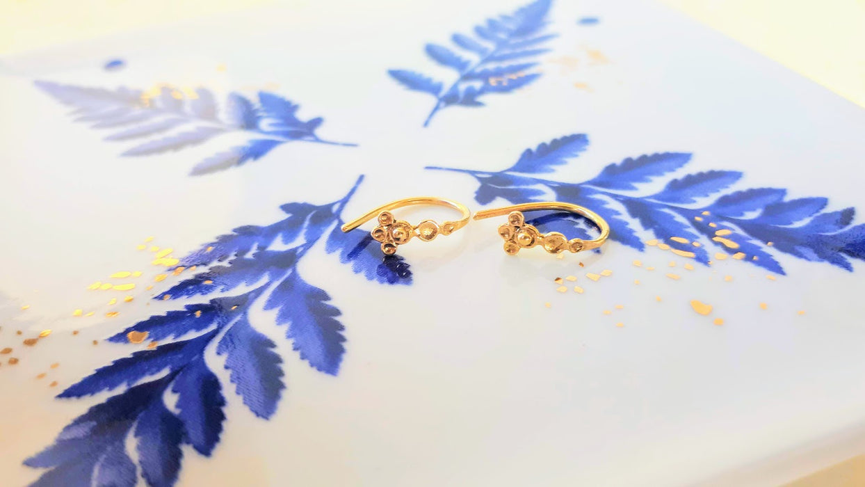 Delicate Indian earrings